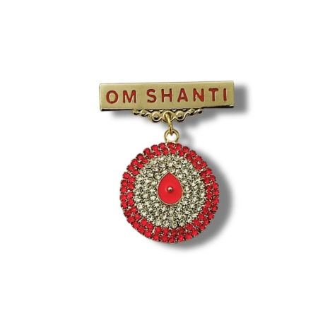 Shiv Baba Diamond Badge – Embrace Divine Radiance