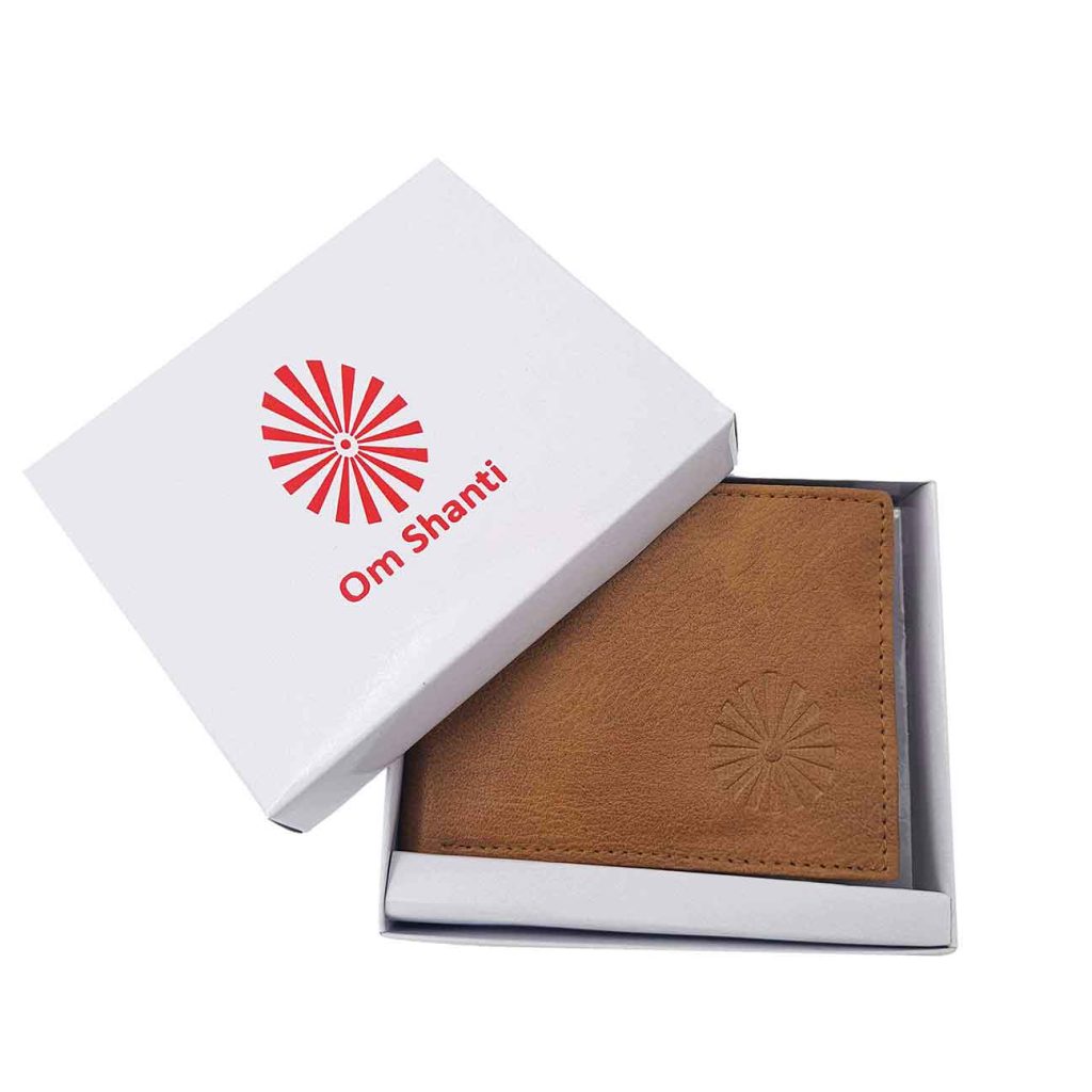 Vegan Wallet for Men-Brahma Kumaris